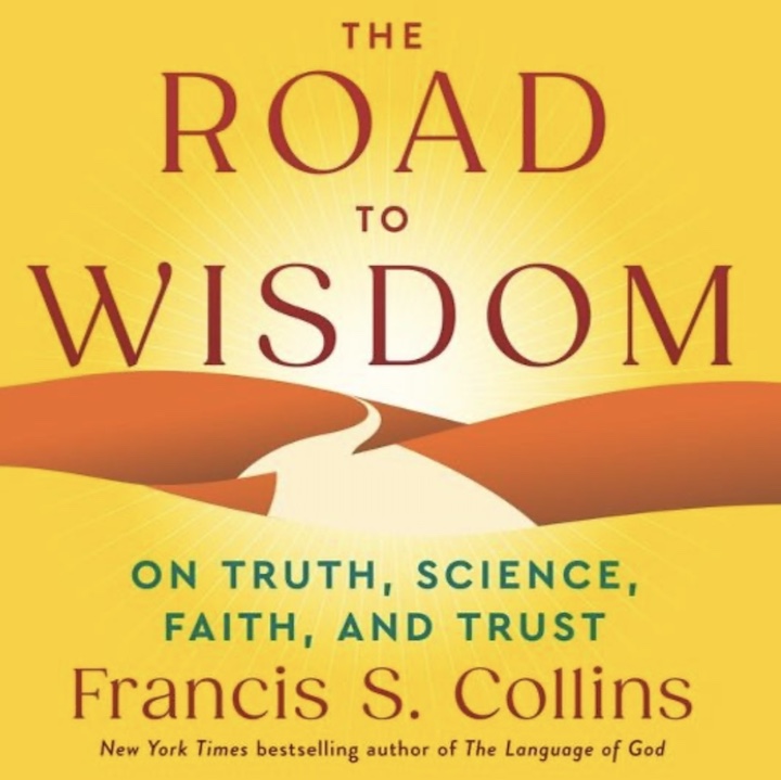 A book cover with a yellow background and a simple image of some brown hills in the center with a path leading through them towards the sun, with the book's title above and the subtitle and author's name below