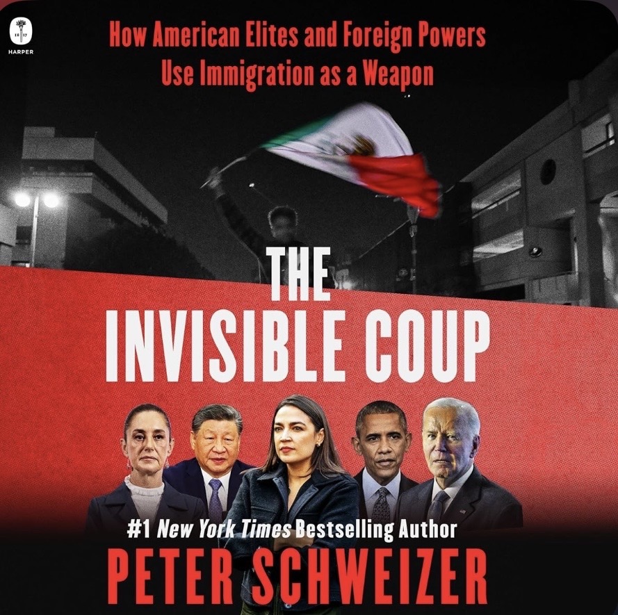 A book cover with a photo on the upper half taken at night of a man waving a foreign flag, below which are portrait photos of two foreign and three United States politicians, with the book's title, subtitle, and the author's name superimposed