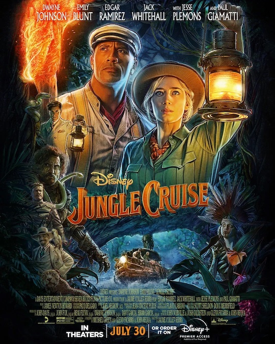 Movie poster for Disney's Jungle Cruise