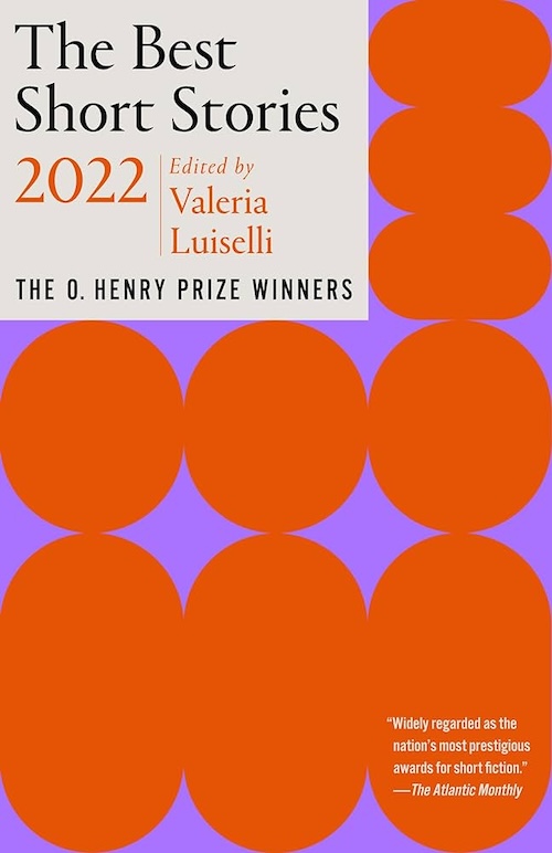 A book cover, with the title and editor's name in an offwhite square in the upper left, the rest of the cover consisting of a simple geometric pattern of red ovals and a purple background