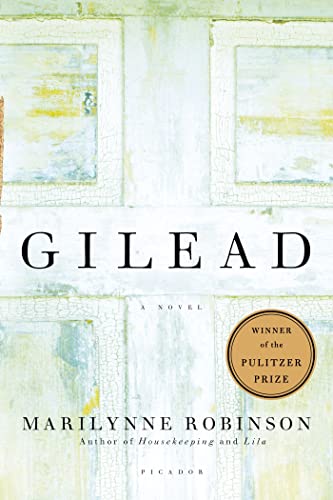 A book cover with the title and author's name, featuring an image of a portion of a nearly entirely faded-to-white door, with traces of yellow, green, and blue