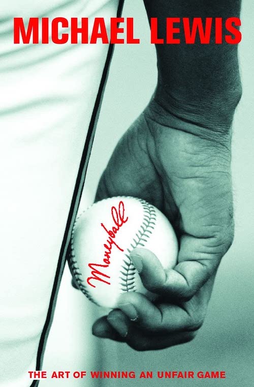 A book cover with the title and author's name, featuring a monochrome closeup rear-view picture of a baseball player holding a baseball in his right hand while his arm is extended down his right leg